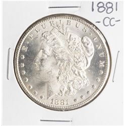 1881-CC $1 Morgan Silver Dollar Coin