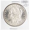Image 1 : 1881-CC $1 Morgan Silver Dollar Coin