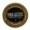 Image 2 : .999 Fine Silver Four Queens Casino Las Vegas $10 Limited Edition Gaming Token