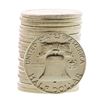 Image 2 : Roll of (20) Brilliant Uncirculated 1961 Franklin Half Dollar Coins