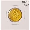 Image 1 : 1879-CC $10 Liberty Head Eagle Gold Coin