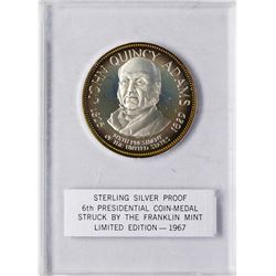 1967 Limited Edition Sterling Silver Proof Presidential Medal