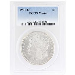1901-O $1 Morgan Silver Dollar Coin PCGS MS64