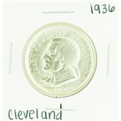 1936 Cleveland Centennial Commemorative Half Dollar Coin