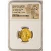 Image 1 : AD 602-610 Phocas Byzantine Empire Solidus Ancient Gold Coin NGC MS