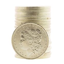Roll of (20) Brilliant Uncirculated 1885-O $1 Morgan Silver Dollar Coins