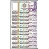 Image 1 : Lot of (10) 1988 Peru Cinco Mil Intis Uncirculated Bank Notes