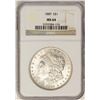 Image 1 : 1889 $1 Morgan Silver Dollar Coin NGC MS64