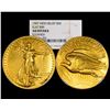 Image 1 : 1907 $20 High Relief St. Gaudens Double Eagle Gold Coin NGC AU Details