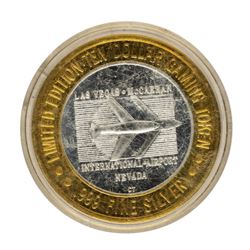.999 Silver McCarran International Airport Las Vegas, NV $10 Limited Gaming Toke