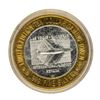 Image 1 : .999 Silver McCarran International Airport Las Vegas, NV $10 Limited Gaming Toke
