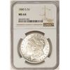 Image 1 : 1880-S $1 Morgan Silver Dollar Coin NGC MS64