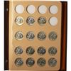 Image 5 : Set of 1948-1963 Brilliant Uncirculated Franklin Half Dollar Coins in Dansco Boo