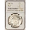 Image 1 : 1884-O $1 Morgan Silver Dollar Coin NGC MS64