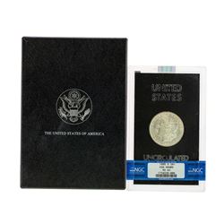1885-O $1 Morgan Silver Dollar Coin NGC MS63 GSA Hoard w/ Box