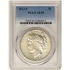 Image 1 : 1923-S $1 Peace Silver Dollar Coin PCGS AU55