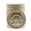 Image 2 : Roll of (20) Brilliant Uncirculated 1961 Franklin Half Dollar Coins