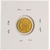 Image 2 : 1856 Slanted 5 $1 Indian Princess Head Gold Dollar Coin