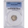 Image 1 : 1872 Seated Liberty Half Dime Coin PCGS MS65