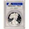 Image 1 : 2015-W $1 Proof American Silver Eagle Coin PCGS PR70DCAM W/Miles Standish Signat