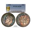 Image 1 : 1959 Roosevelt Dime Coin PCGS AU50 Amazing Toning