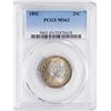 Image 1 : 1892 Barber Quarter Coin PCGS MS63 Nice Toning
