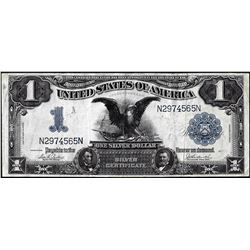 1899 $1 Black Eagle Silver Certificate Note