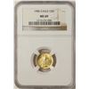 Image 1 : 1986 $5 American Gold Eagle Coin NGC MS69