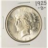 Image 1 : 1925-S $1 Peace Silver Dollar Coin