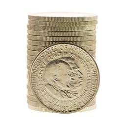 Roll of (20) Brilliant Uncirculated 1954-S Booker T. Washington Commemorative Ha