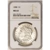 Image 1 : 1888 $1 Morgan Silver Dollar Coin NGC MS63