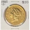 Image 1 : 1885-S $20 Liberty Head Double Eagle Gold Coin