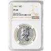 Image 1 : 1961 Franklin Half Dollar Coin NGC PF68