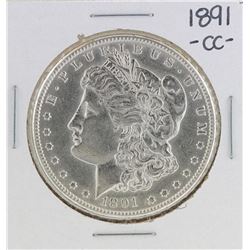 1891-CC $1 Morgan Silver Dollar Coin