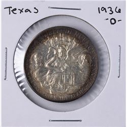 1936-D Texas Commemorative Half Dollar Coin