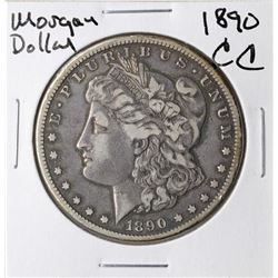 1890-CC $1 Morgan Silver Dollar Coin