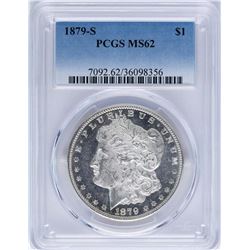1879-S $1 Morgan Silver Dollar Coin PCGS MS62