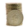 Image 2 : Roll of (20) Brilliant Uncirculated 1944 Mexico Un Peso Silver Coins