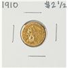 Image 1 : 1910 $2 1/2 Indian Head Quarter Eagle Gold Coin