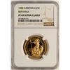 Image 1 : 1988 Great Britain 50 Pounds Britannia Gold Coin NGC PF69 Ultra Cameo