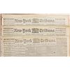 Image 1 : 3 DIFFERENT CIVIL WAR NEWSPAPERS