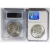Image 2 : TWO SILVER DOLLARS: