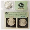 Image 1 : TWO IGA GRADED SILVER DOLLARS: