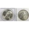 Image 2 : TWO PEACE DOLLARS: