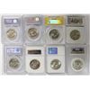 Image 2 : GROUP LOT OF PERFECT PROOFS: 8 COINS TOTAL