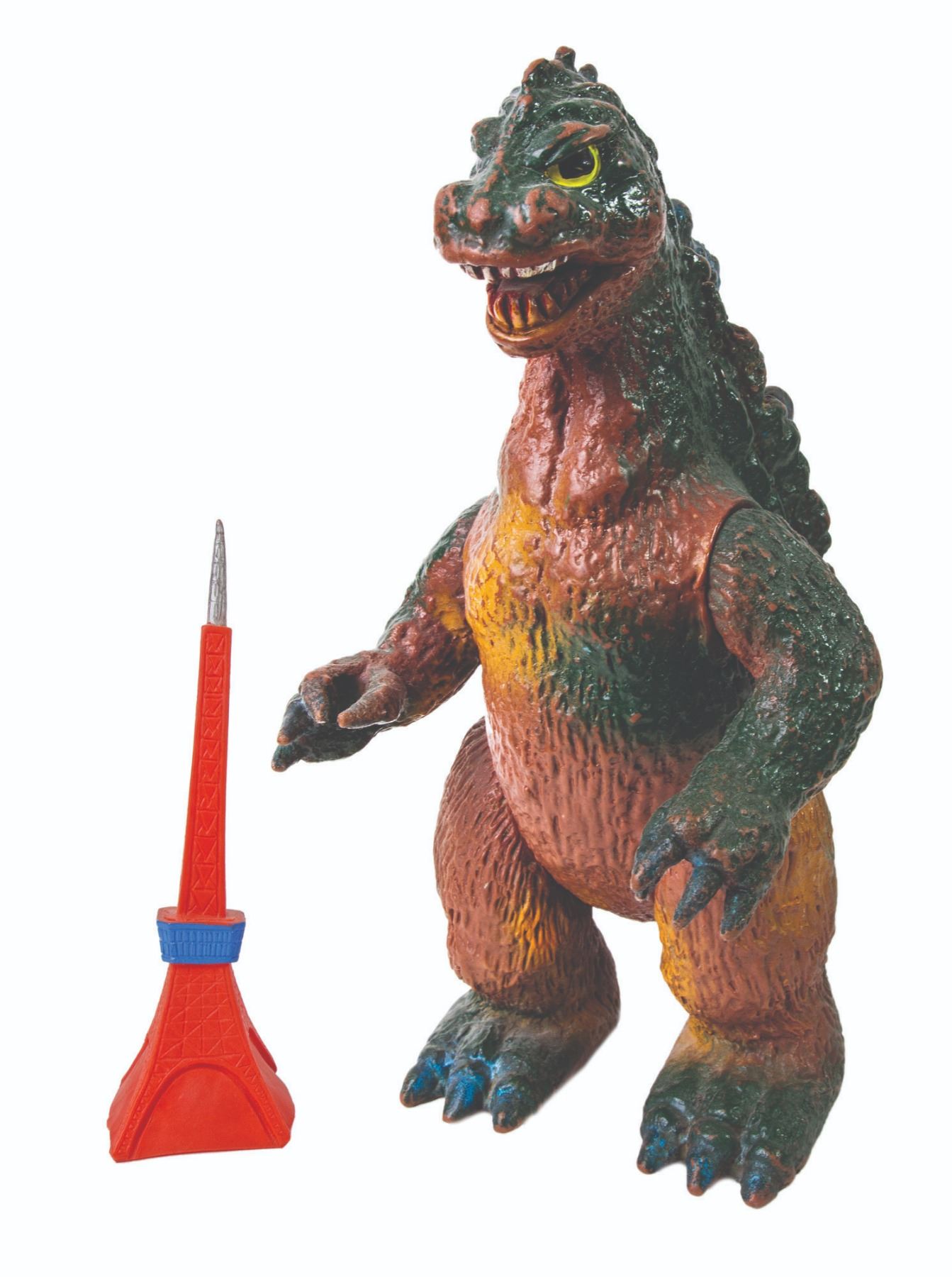 Bullmark Giant Size GODZILLA (Blue Paint wt Tokyo Tower) Vinyl Figure