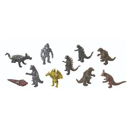 Yamakatsu GODZILLA KAIJU COLLECTION Vinyl Figure Set of 10