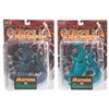 Image 1 : GODZILLA 1964 X-Plus Vinyl Carded Figure Set of 2