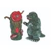 Image 1 : GODZILLA/BIOLLANTE Toy Pirates World Hobby Festival Set B (RED EYE)