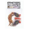Image 1 : KING GHIDORAH/MOTHRA Sunguts 2 Vinyl Figure Set in Original Carded Bag